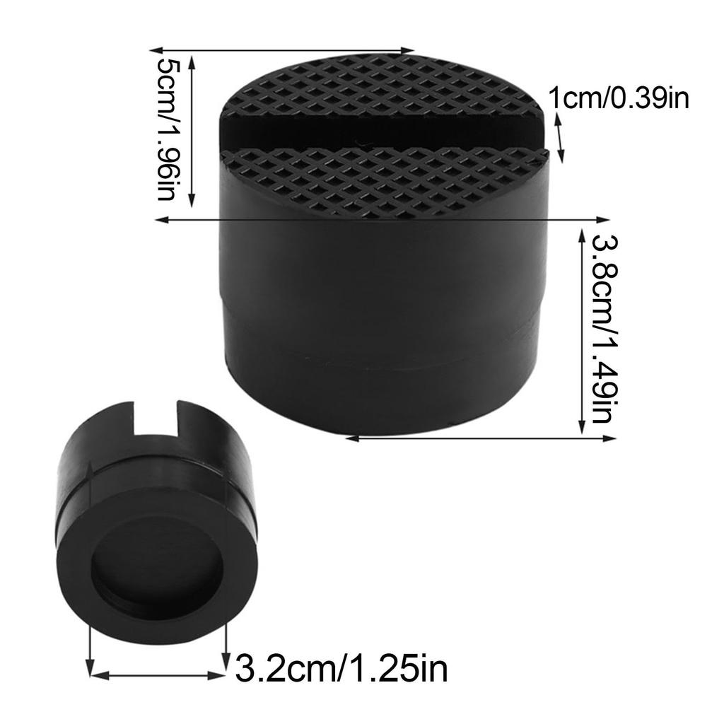 Jack Pad Floor Support Jack Up Adapter Super Heavy Duty Rubber Rubber Pad Universal