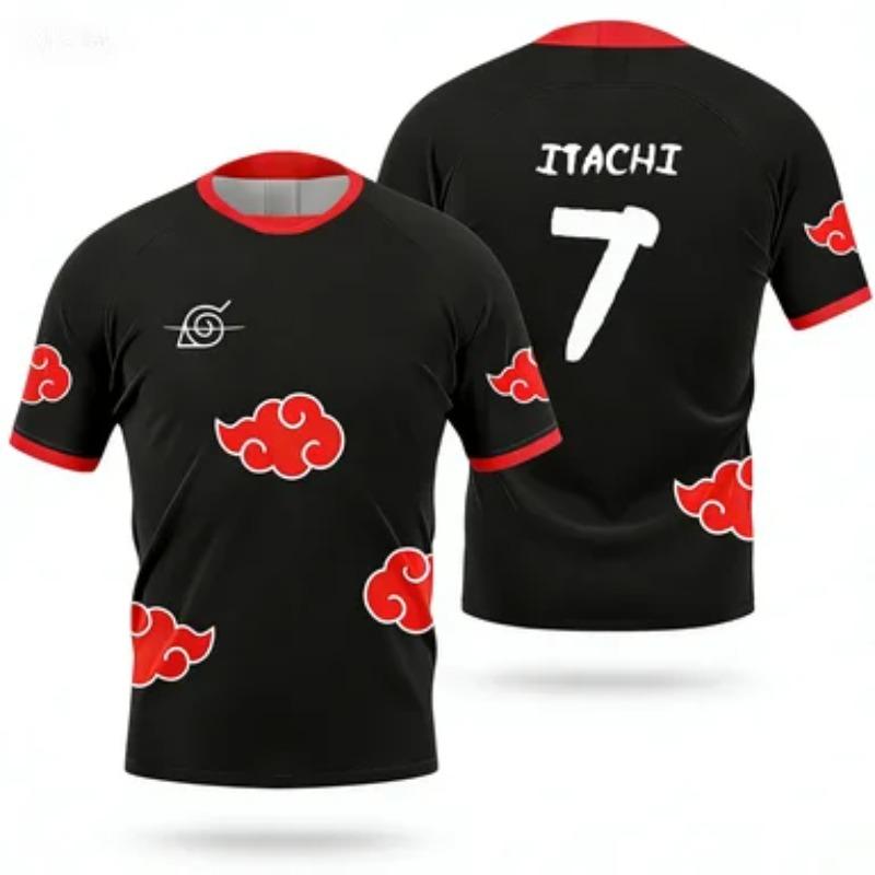 Soccer Jersey Summer Sports Cartoon Style Anime T-Shirt Top