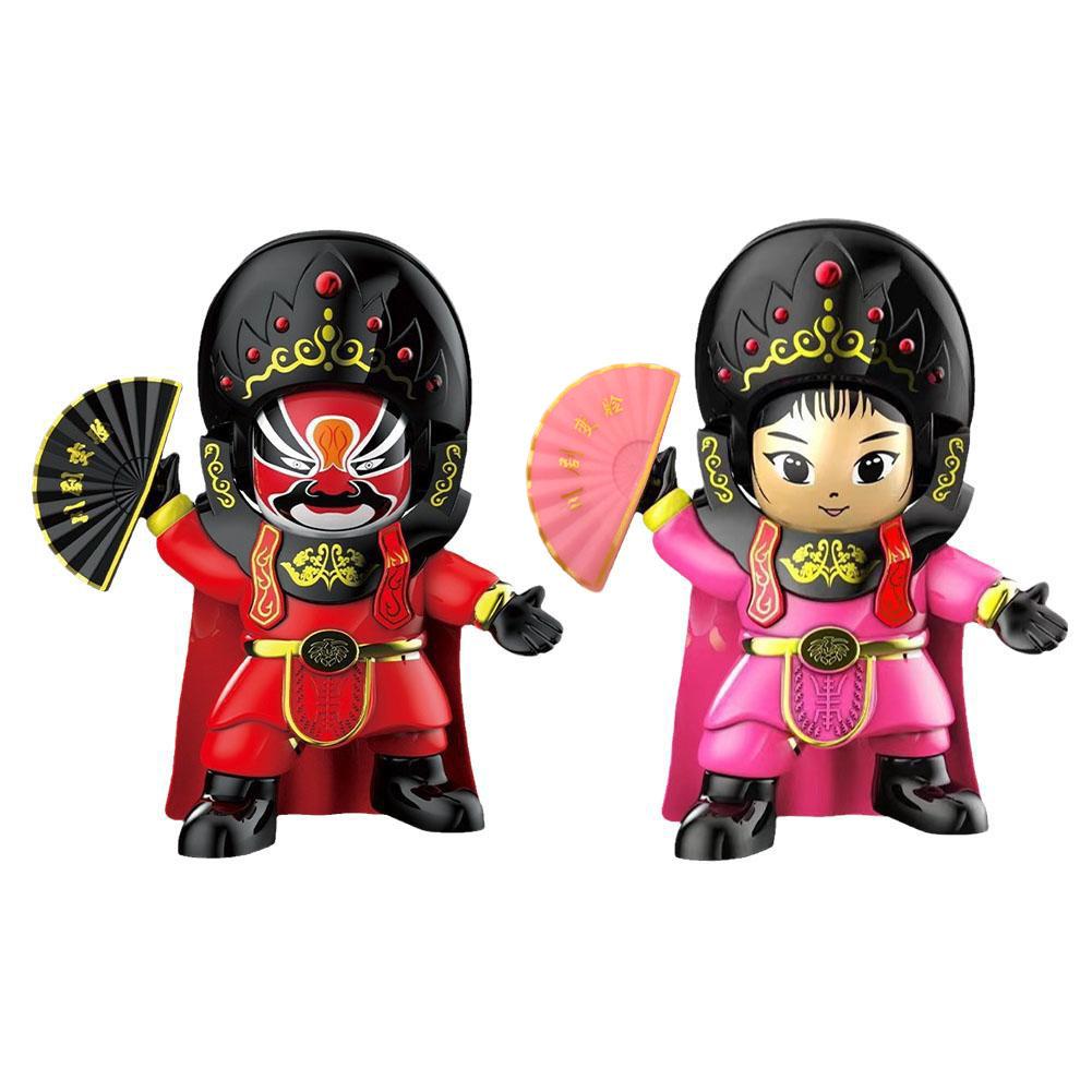 Sichuan Opera Face Changing Doll Chinese Style Creative Relief Pendant Doll Stress Gift Toy Z2F4