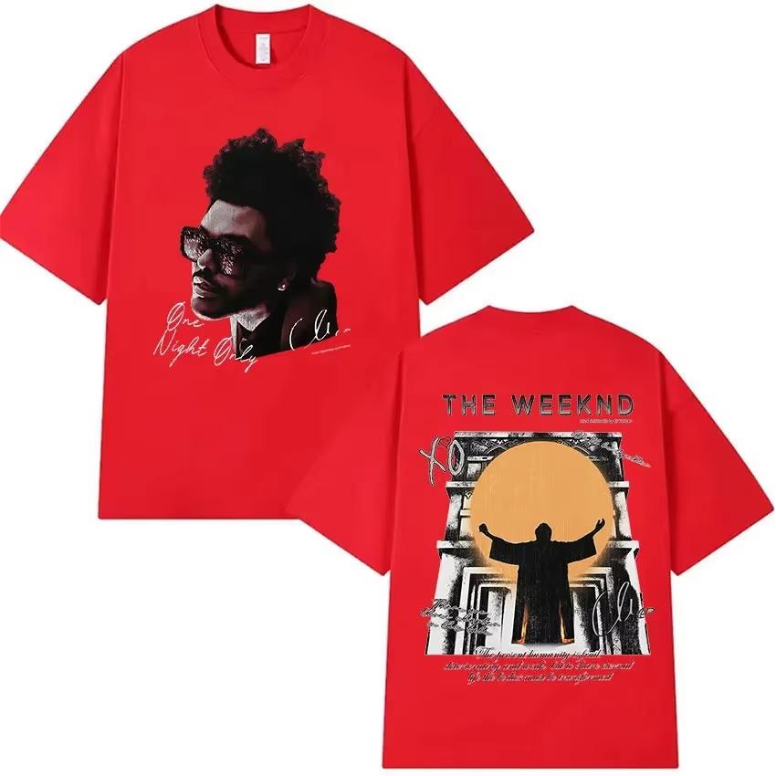 The Weeknd XO Альбом 2026 Мерч Винтажный Хип-Хоп Унисекс Повседневная Короткий Рукав Удобная Унисекс И Унисекс Футболка