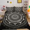 3D Mandala Printing Comforter Cover Set Double Size Polyester Duvet Cover Fashion Highend Home Bedclothes