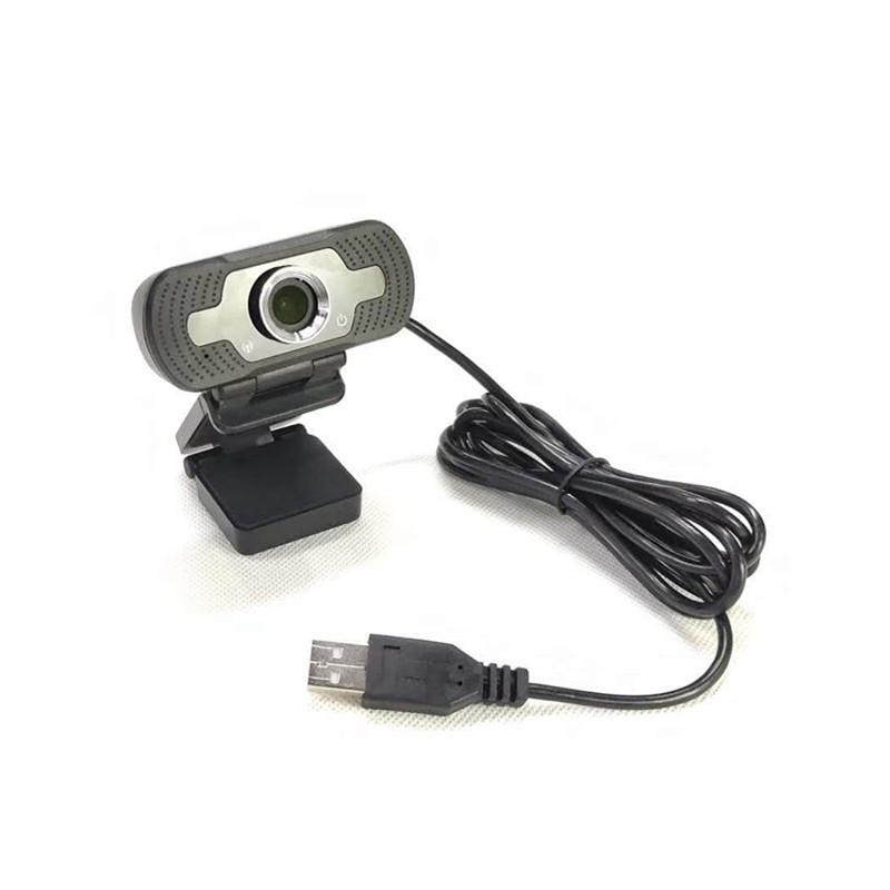 HD USB-веб-камера с микрофоном для ноутбука - Бесдрайверная для прямой трансляции и онлайн-обучения