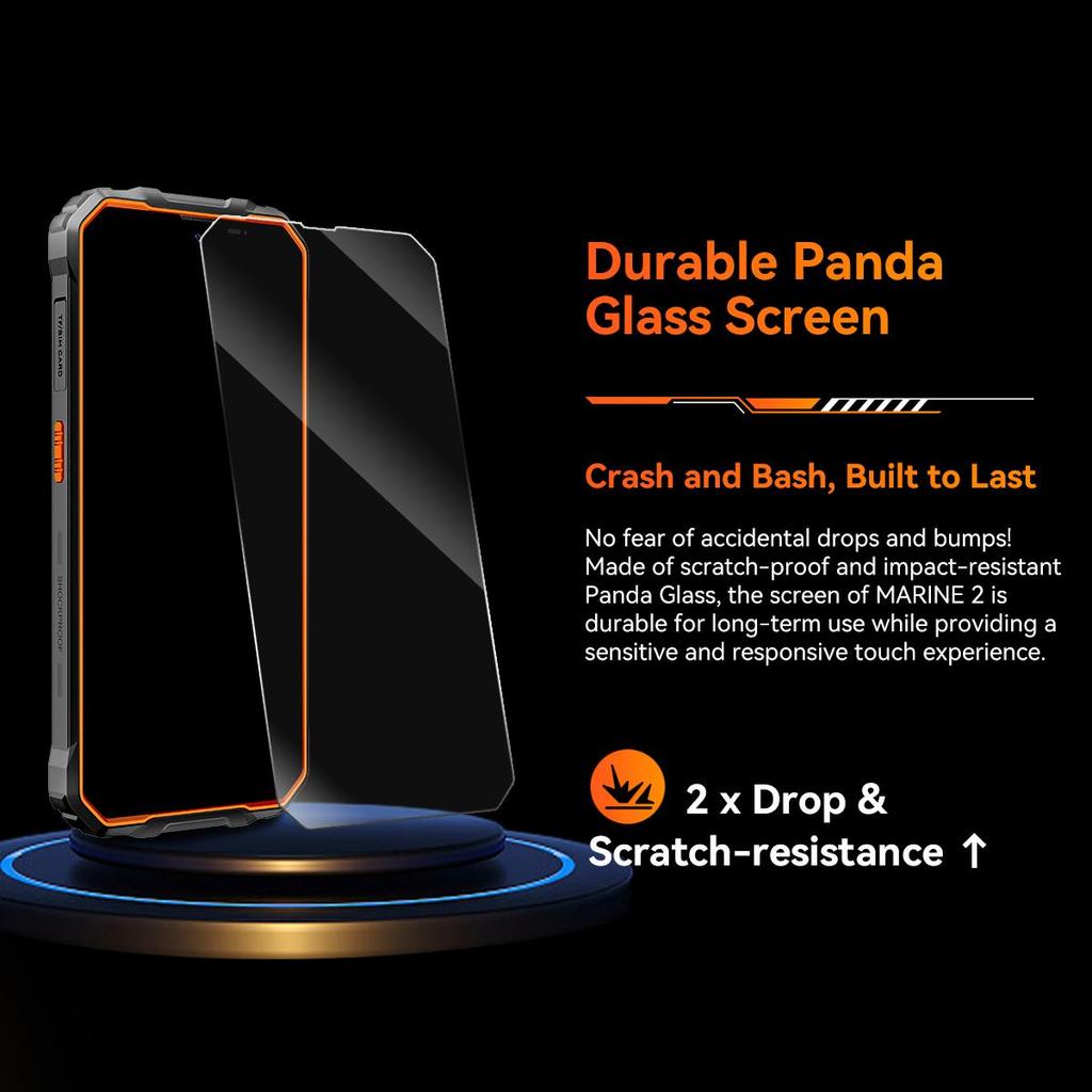 Blackview OSCAL MARINE 2 Rugged Smartphone Unisoc Tiger T615 90Hz 8GB 256GB 11000mAh