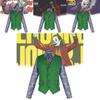 Dark Knight Joker Clown Costume With Shirt Vest Tie Set For Halloween Cosplay