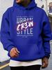 Hoodie - Heather Gray Urban Crew Graphic Pullover