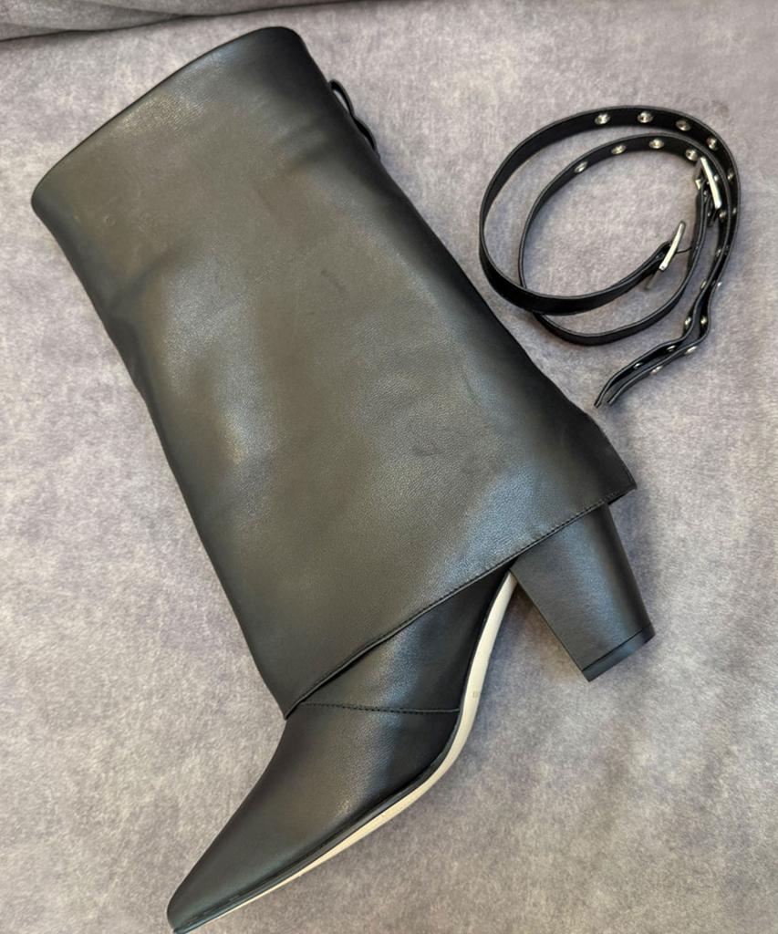 Leah Sera Mid-Calf Boots_Black