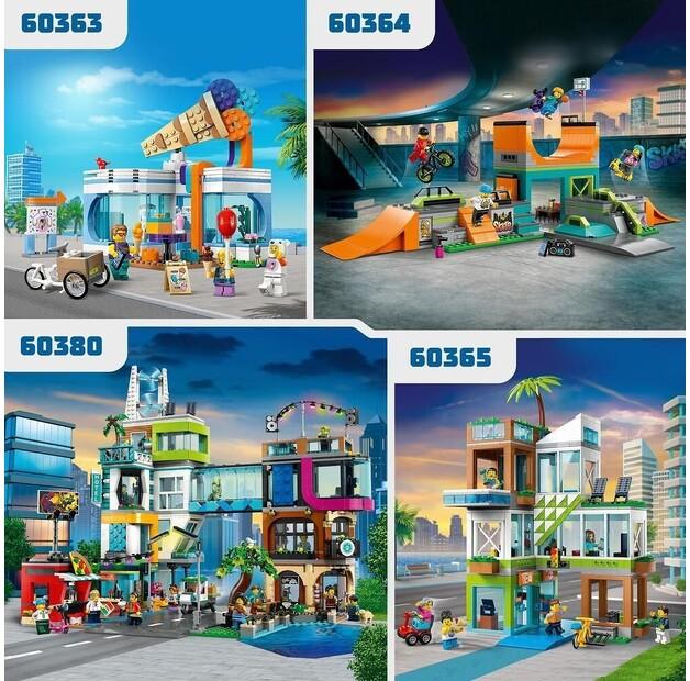 LEGO City 60364 Уличный скейтпарк
