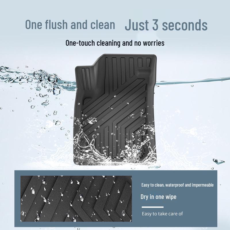 MG5 (2021-2025) Водонепроницаемые, грязезащитные коврики на пол из ТПЭ и индивидуальные вкладыши в багажник