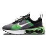 Детские кроссовки Air Max 2021 GS Black Green Strike Железно-серый хром DA3199-004