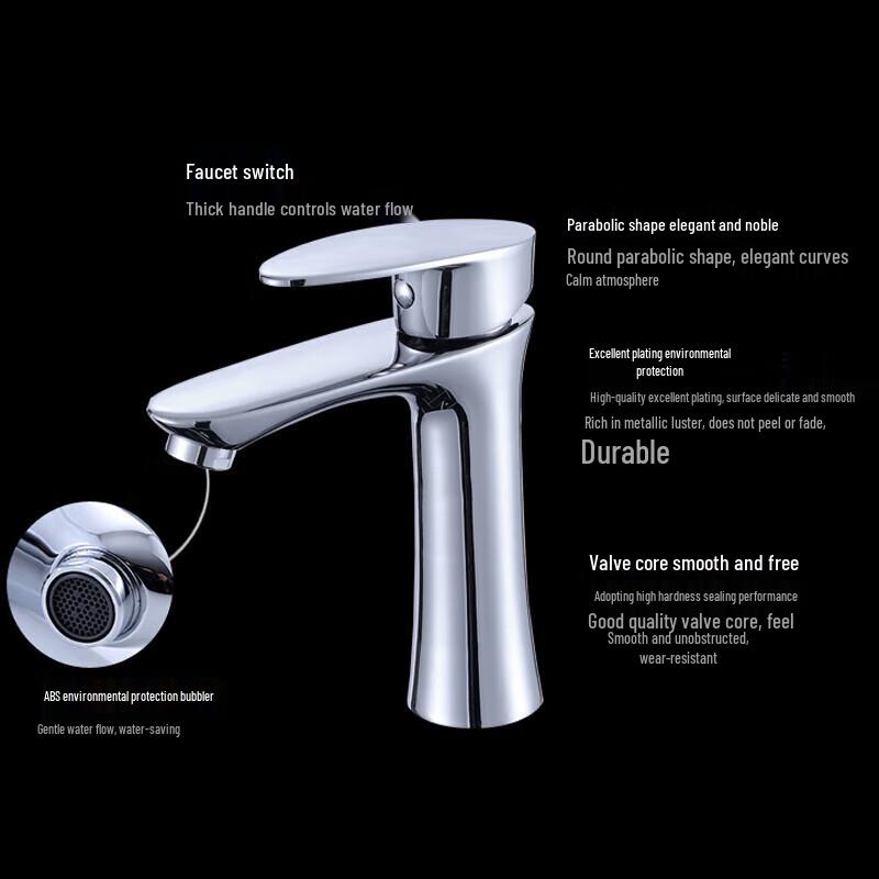 Sound of Water Bathroom Basin Single Cold Faucet