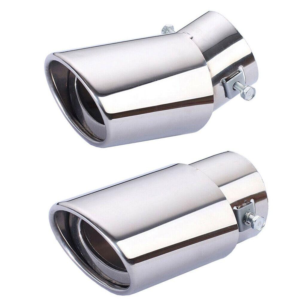 Stainless Steel Straight Car Exhaust Systems Tip Pipe Exhaust Tail Muffler Car Tail Exhaust Pipe