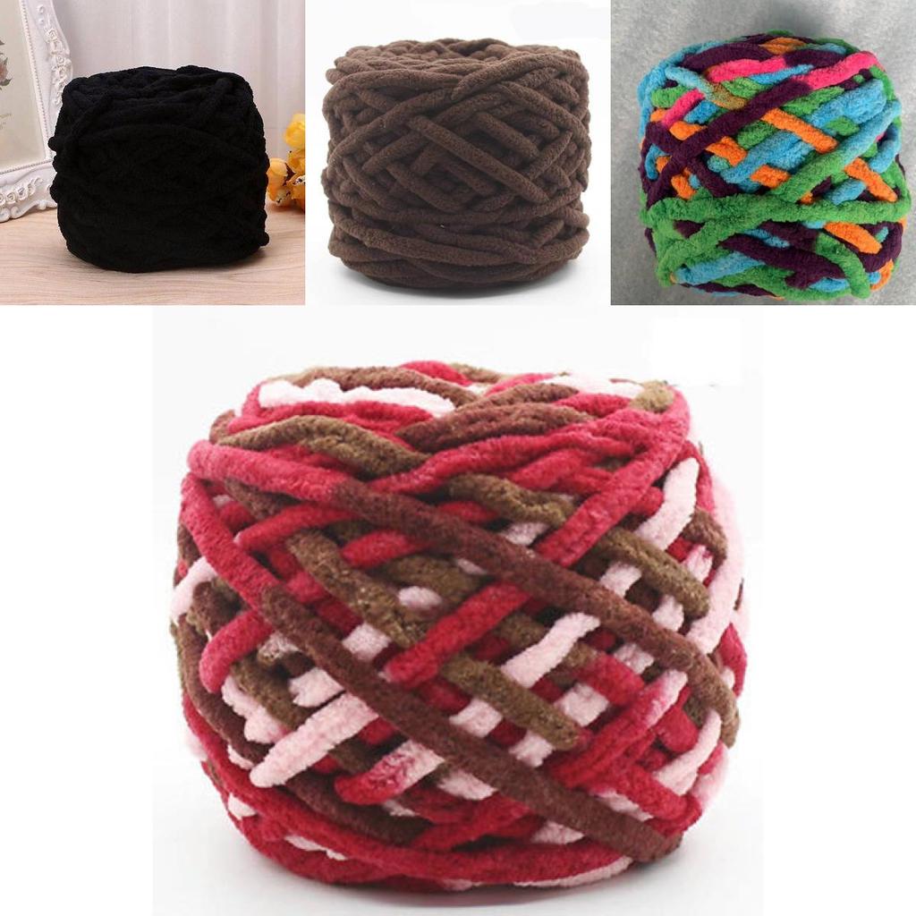 Пряжа для ручного вязания Толстая шерсть для шарфов и одежды для холодной погоды