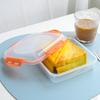 Sandwich Container with Lids Bento Lunch Box Airtight BPA-Free Kitchen Storage Box Silicone Sealing Ring Sandwich Holder