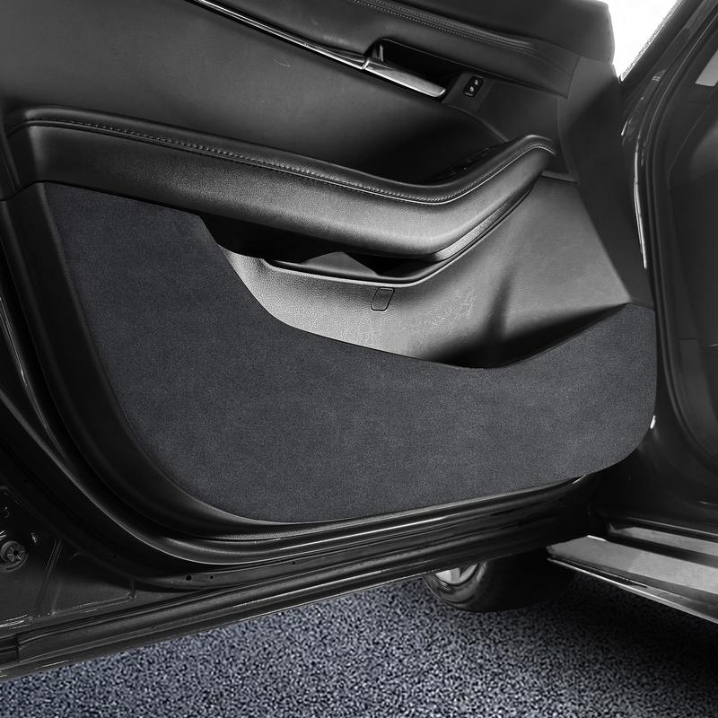For Mazda 3 Axela -2025 4 Doors Suede Anti Kick Pad Waterproof Interior Anti Scratch Protector Modification Car Accessories