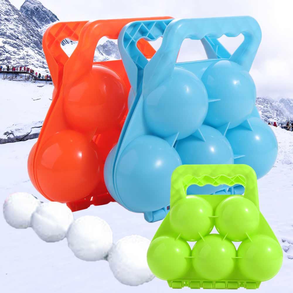 Пластиковый зажим для изготовления снежков Износостойкий зажим для зимней битвы Игрушка Зимний отдых
