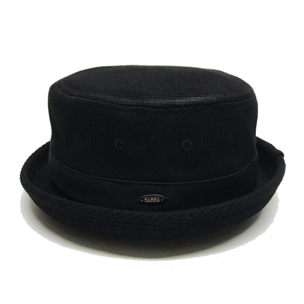 Reuben THERMAL PORK PIE Custom Plus Sizes Free Black HAT, Design, Available, Size,