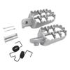 Алюминиевая подножка для Yamaha PW50 PW80 Honda XR50R CRF50 CRF70 CRF80 CRF100F Питбайк Передняя подножка Мото Комплект