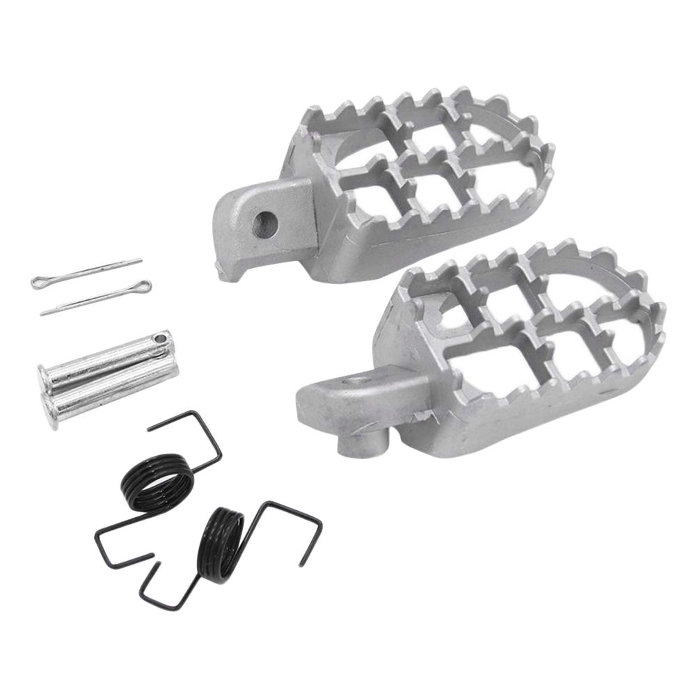 Алюминиевая подножка для Yamaha PW50 PW80 Honda XR50R CRF50 CRF70 CRF80 CRF100F Питбайк Передняя подножка Мото Комплект