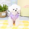 2023 Spring and Summer Pet Clothes Puppy Clothes Teddy Clothes Chest Back Dog Skirt Rabbit Cowboy Chest Back Wholesale