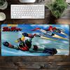Mouse Pad UFO Robot Grendizer Goldorak Tablet Pad Laptop Desktop Rubber Mouse pad cute HD Rainbow Gaming Keyboard mat For Csgo
