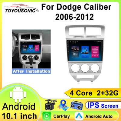 Android 13 автомобильное радио для Dodge Caliber Jeep Compass 1 MK Patriot 2006 - 2012 BT мультимедиа DSP навигация WIFI стерео DVD GPS