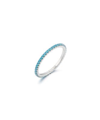 Lisse [Серебро 925 пробы] Бирюзовое паве R