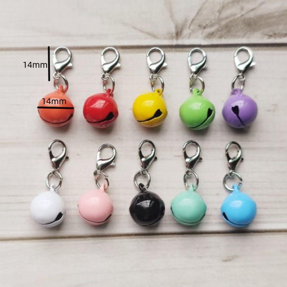 10 шт. 14 мм Подвеска для ожерелья Аксессуары для питомцев Громкий колокольчик DIY Поделки Кошачьи Собачьи Колокольчики Фестиваль
