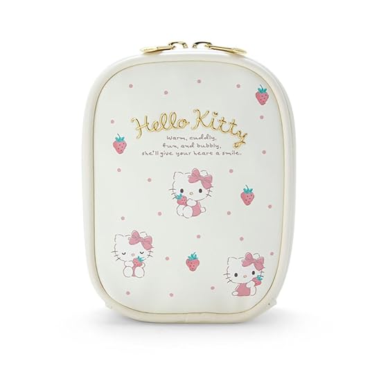 SANRIO Hello Kitty Функциональная косметичка-подставка, 14×11×5 см, Новый образ жизни, Личные аксессуары, Персонаж