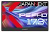 JAPANNEXT Inch Mobile Monitor IPS Panel Full HD 1920x1080 Resolution with Smart Case 17.3 (Type C/PC Compatible/built-in speaker/sRGB100%/non-glossy)