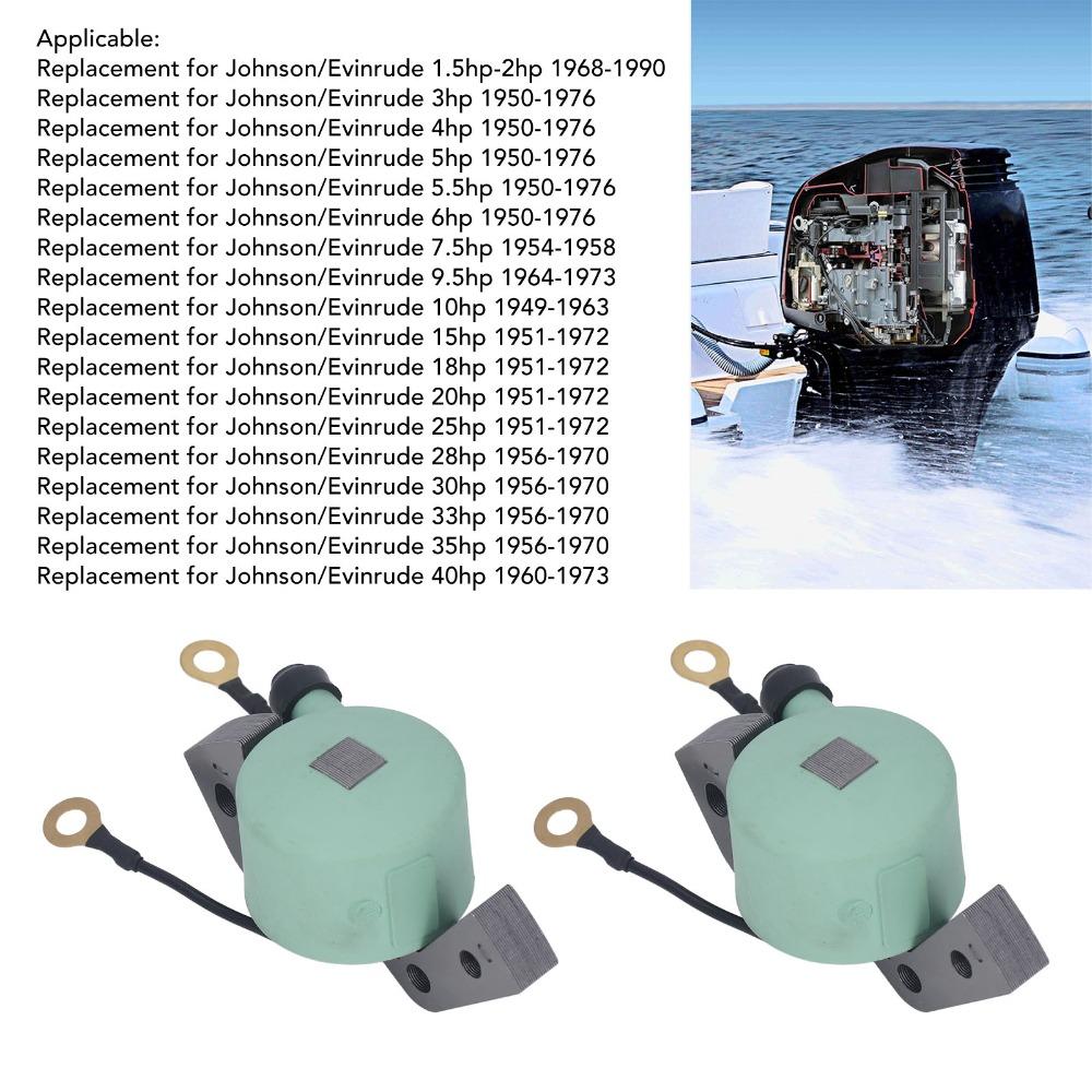 2 Stroke Outboard Motor Coil 1.5-40HP Marine Engine Coil Ignition Coil Pack  Boat Engine Repair