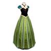 Frozen Beauty, Princess Anna Dress Anime Peripheral Ladies Long Dress Halloween Performance Dress