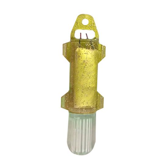 Водонепроницаемый портативный светодиодный фонарь на батарейках с высокой яркостью, погружной, для привлечения рыбы, мини, многоцветный, подводный, для привлечения рыбы