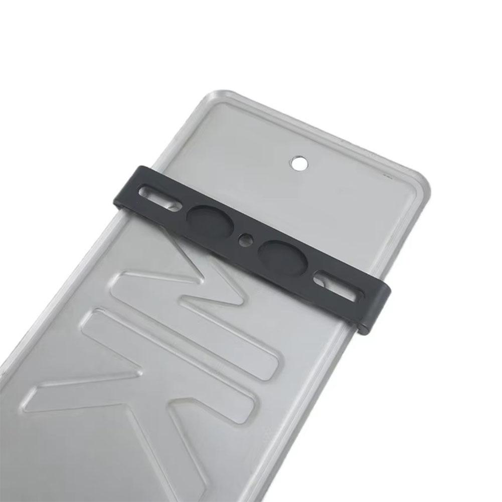 Frameless License Plate Holder 4PCS Weather-Proof Frameless Tags Frame Car Plate Plate Car Rear Q0K4