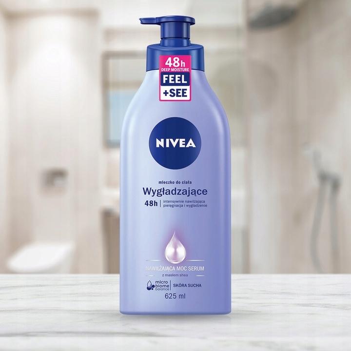 Nivea Smoothing Body Milk, 72H 625
