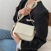 Chic Vintage Small Square Pu Shoulder Bag For Women Trendy 2021 Fashion Retro Purse