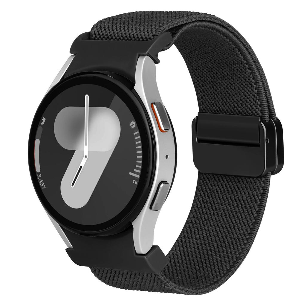 Magnetic Nylon loop Band For Samsung Galaxy Watch 7 6 4 classic No Gaps bracelet Galaxy watch 6 4 5 pro 44mm 47 40mm 20mm straps
