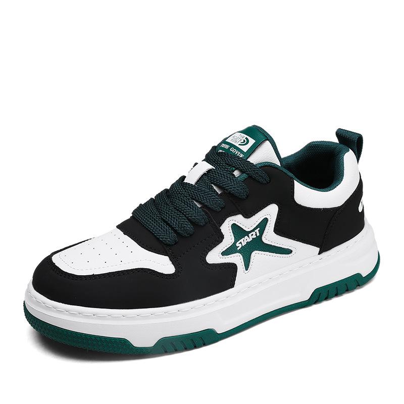 Обувь мужская модная обувь весна 2025 новая нишевая модная брендовая спортивная обувь для мальчиков средней школы корейская версия универсальной повседневной обуви