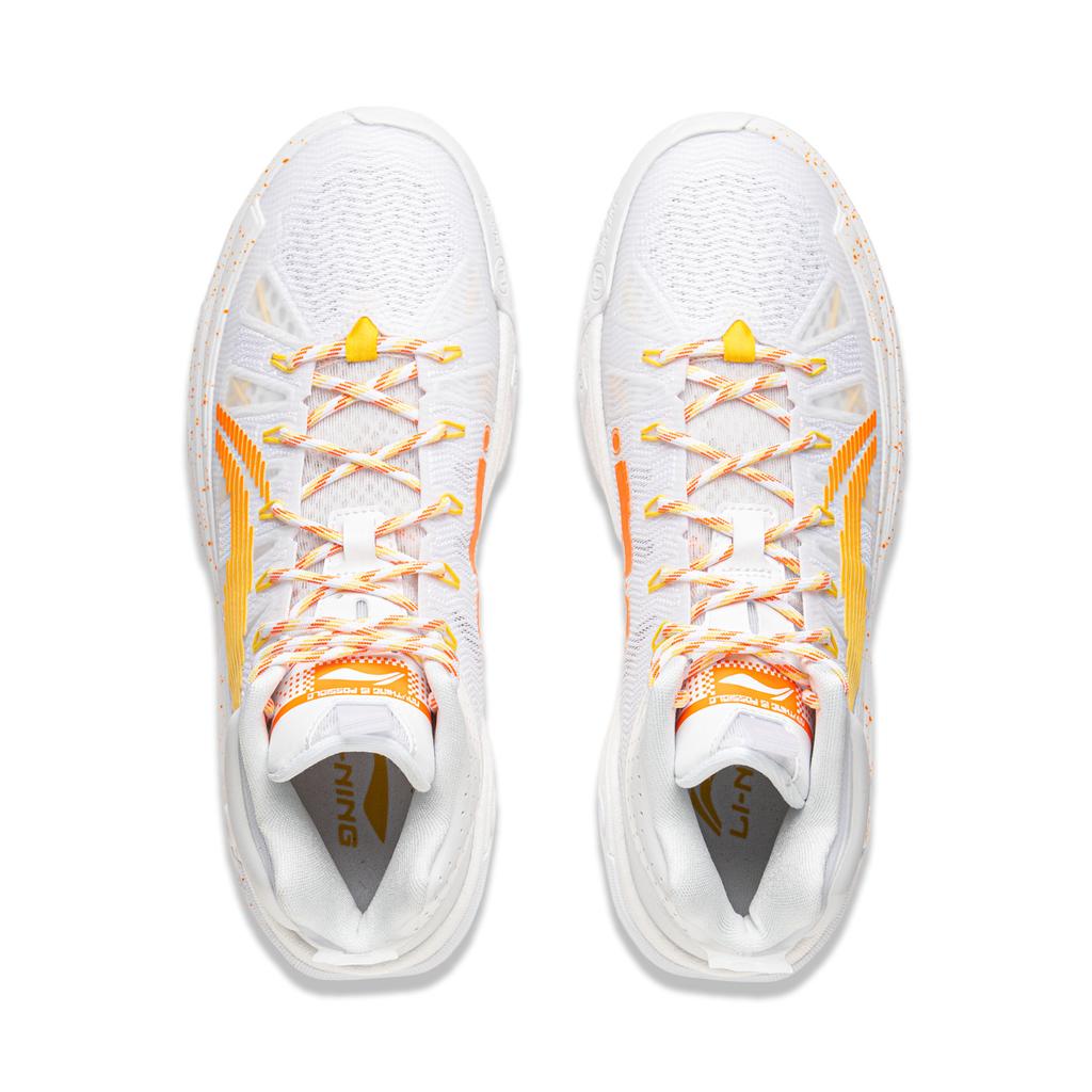 Li Ning Jie Ao 2 Высокие Высокие Баскетбольные Кроссовки Мужские Стандартные Белые ABFU047-3