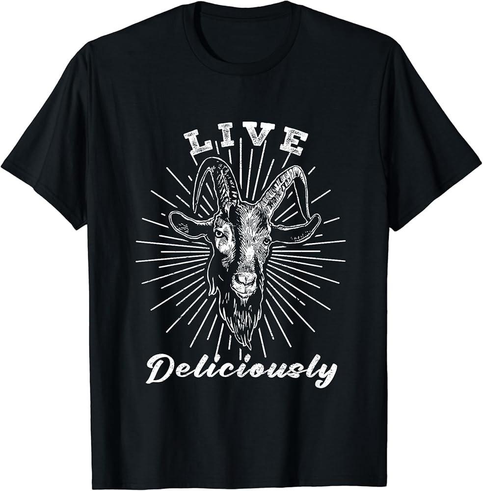 Deliciously Graphic Halloween Movie Funny Costume Humor Live T-Shirt