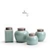Nanshan Ceramic Tea Caddy with Aluminum Lid