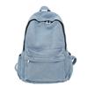 Denim Backpack Women's Large Capacity Lightweight Backpack for Men Student School Bag