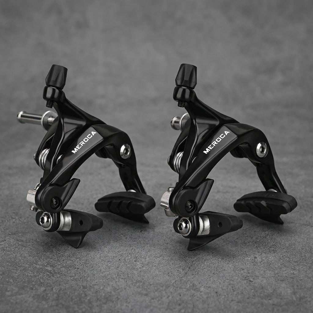 Aluminum Alloy Road Bike C Caliper Brake 700C Linear Pull Brakes For Road Cycling