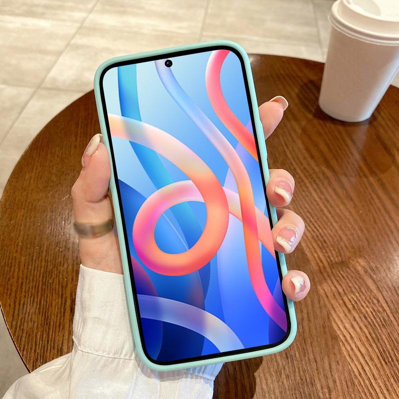 Роскошный прозрачный матовый чехол для телефона Xiaomi 14T 13T 12 Lite Poco F6 X6 X5 Pro Redmi 14C 13C K50 Note 13 Pro 12 11 Note 10 Pro 5G противоударный чехол