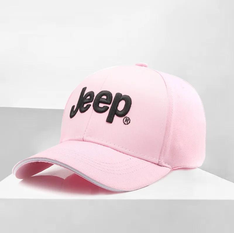 For Jeep Car Baseball Cap Outdoor Adjustable Casual Hats Sunscreen Hat For Jeep Renegade Wrangler JL JK Gladiator Grand Chero