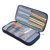 Knitting Kit Ergonomic Design Portable Bamboo Stick Needle with Storage Bag for DIY Enthusiast