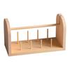 9 Spools Wood Thread Holder Thread Spool Rack Embroidery Thread Holder Sewing Thread Organizers for Embroidery Sewing