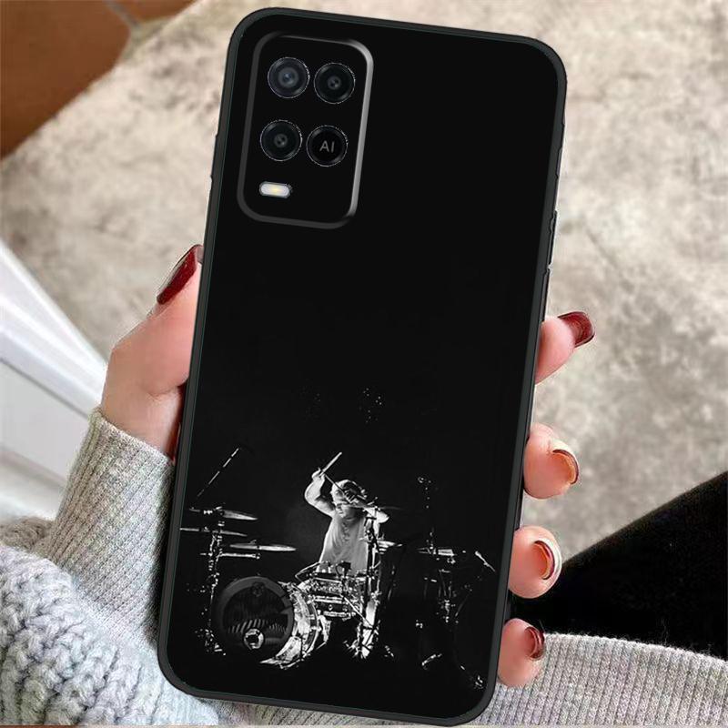 Барабан Барабанщик Музыка Dj Чехол Для Oppo A57 A17 A77 A40 A78 A54 A74 A94 A76 A16 A96 A18 A60 A80 A38 A58 A98 A15 A5 Pro