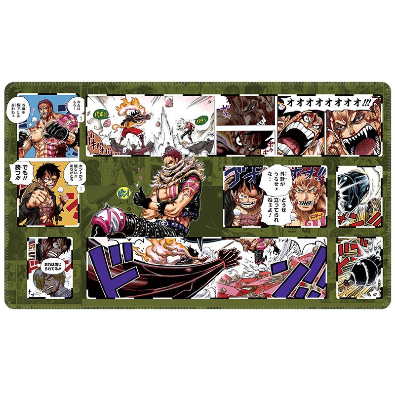 Аниме One Piece OPCG Игровой Аксессуар Серия Комиксов Игровой Коврик Perona Yamato Luffy Reiju Коллекция Подарки Игрушки