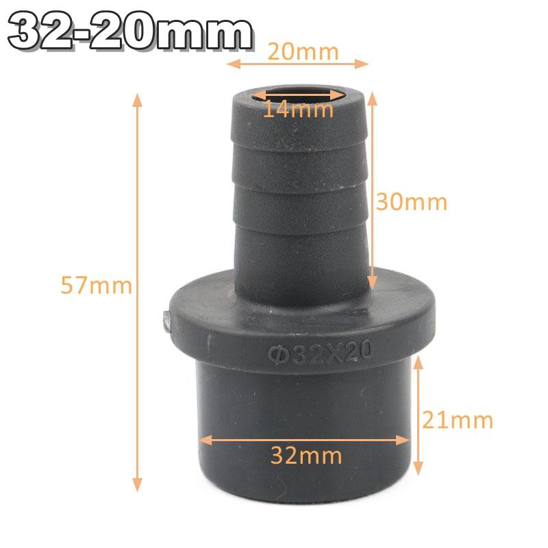 16/20/32/40/50/63mm UPVC Joints Garden Irrigation Connector Soft Hose Tube Adapter Water Pipe Accessories