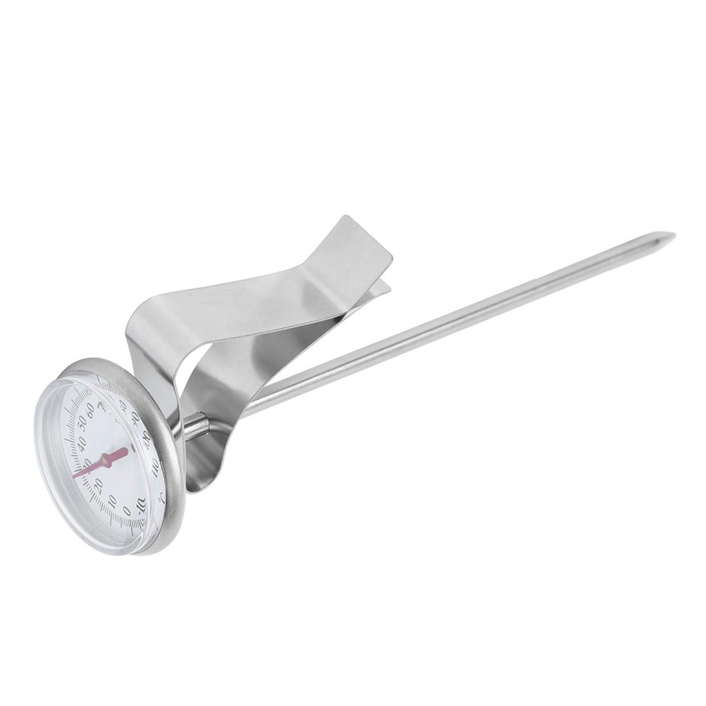 Adjustable Hanging Coffee Foaming Thermometer Temperature Gauge with Clip Kitchen ToolsShort Type